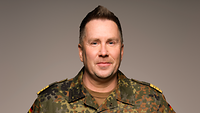Ein Soldat im Porträt